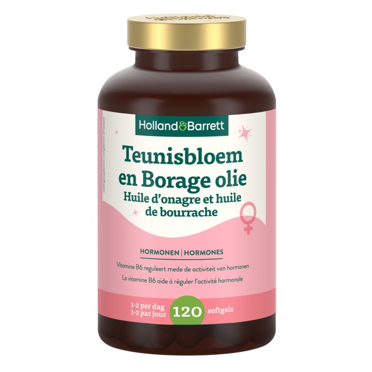 Holland & Barrett 月见草+琉璃苣油 120粒