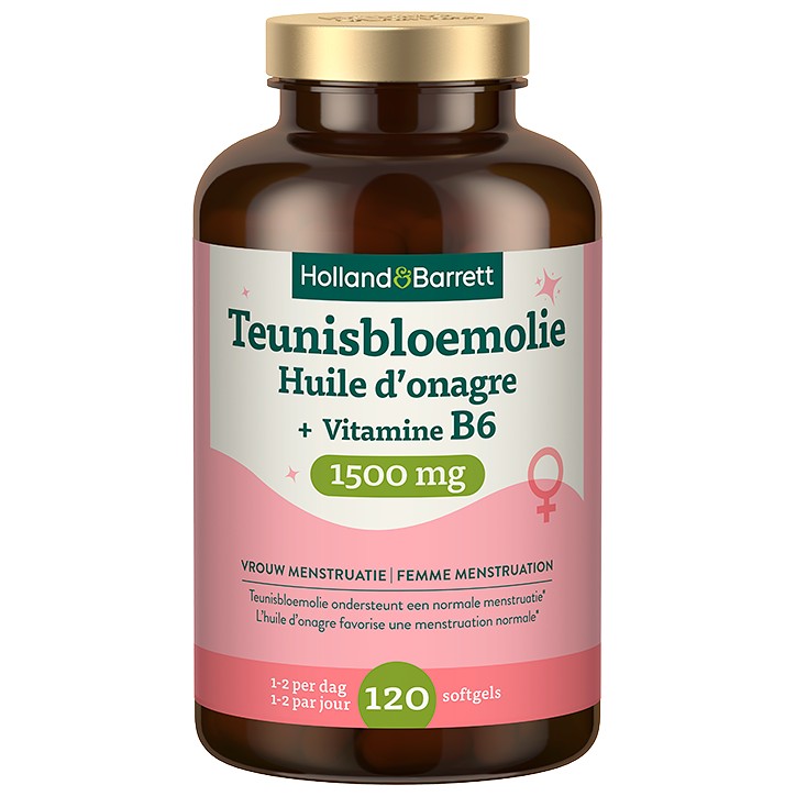 Holland & Barrett 月见草油+维B6 1500mg 120粒