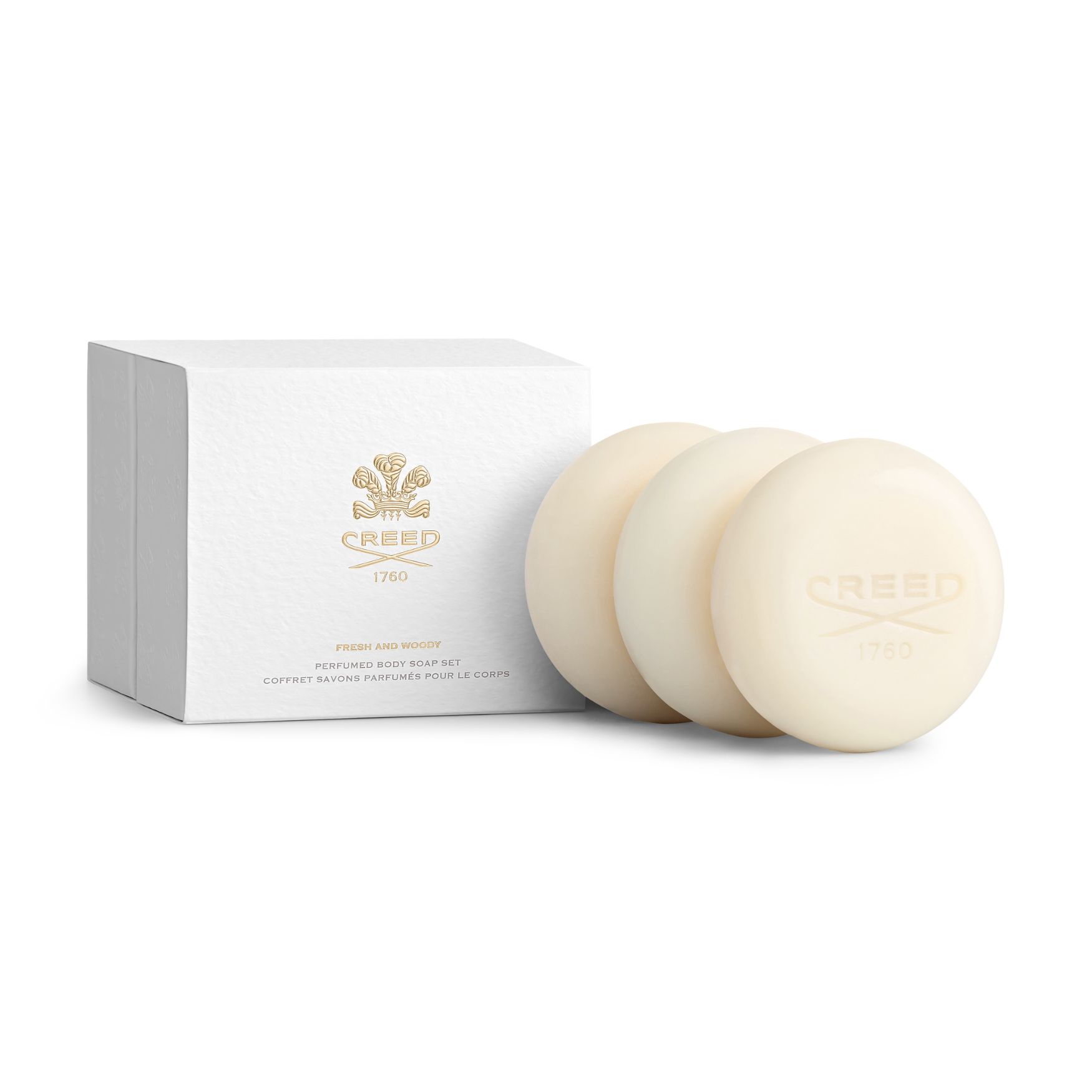 Creed Fresh & Woody 香皂礼盒