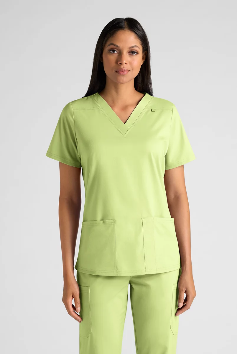 Butter-Soft STRETCH Women's 4-Pocket V-Neck Scrub Top