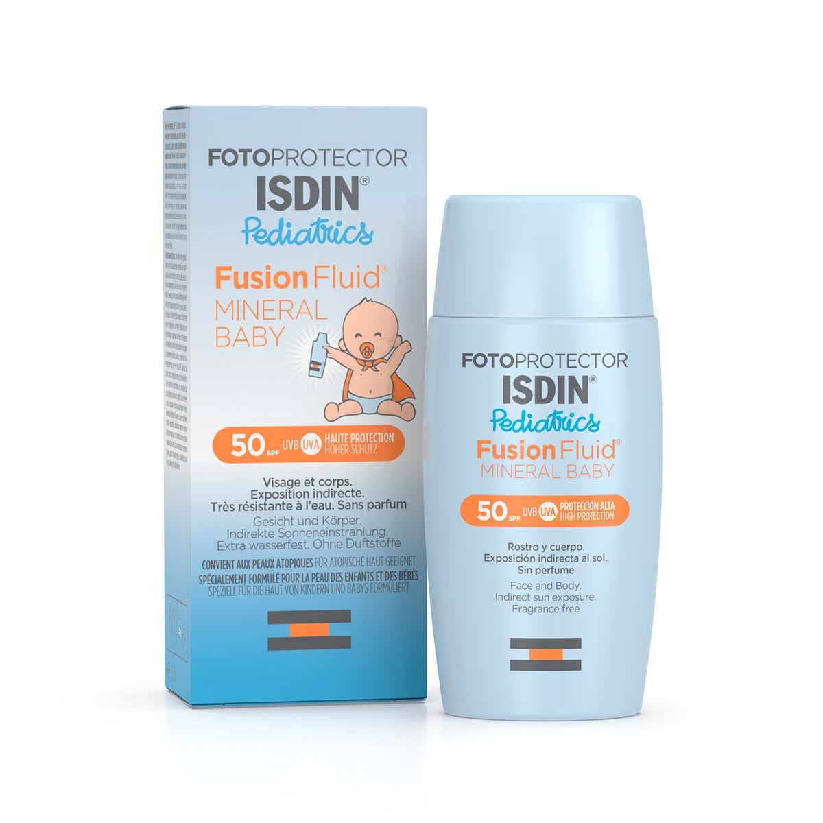Isdin 婴儿矿物防晒液 SPF50 50ml