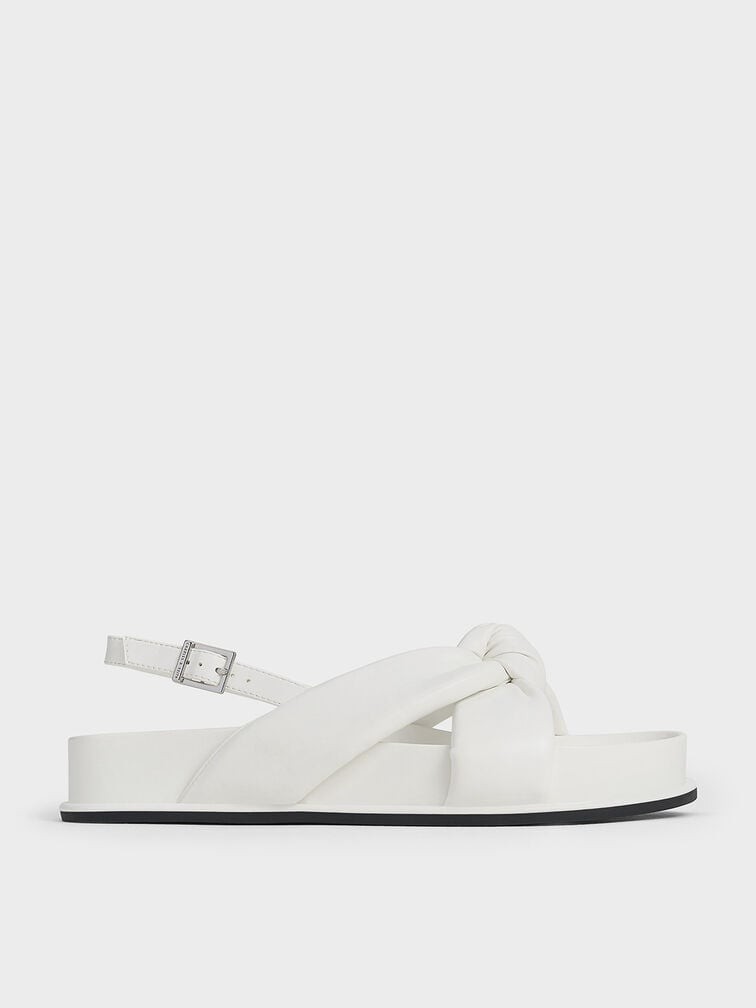 CHARLES & KEITH Rosetta 蝴蝶结软垫凉鞋