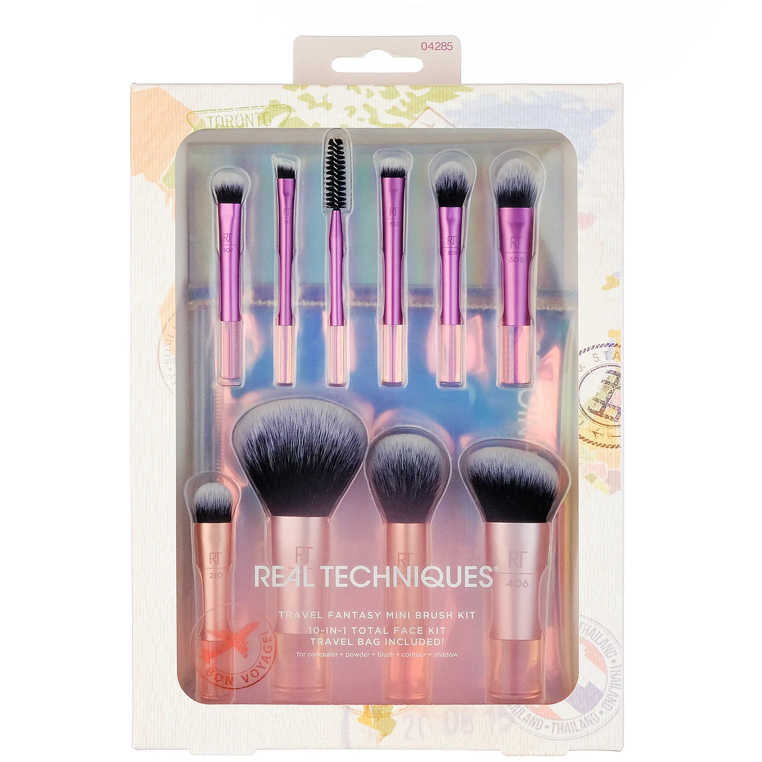 Real Techniques迷你化妆刷10件套