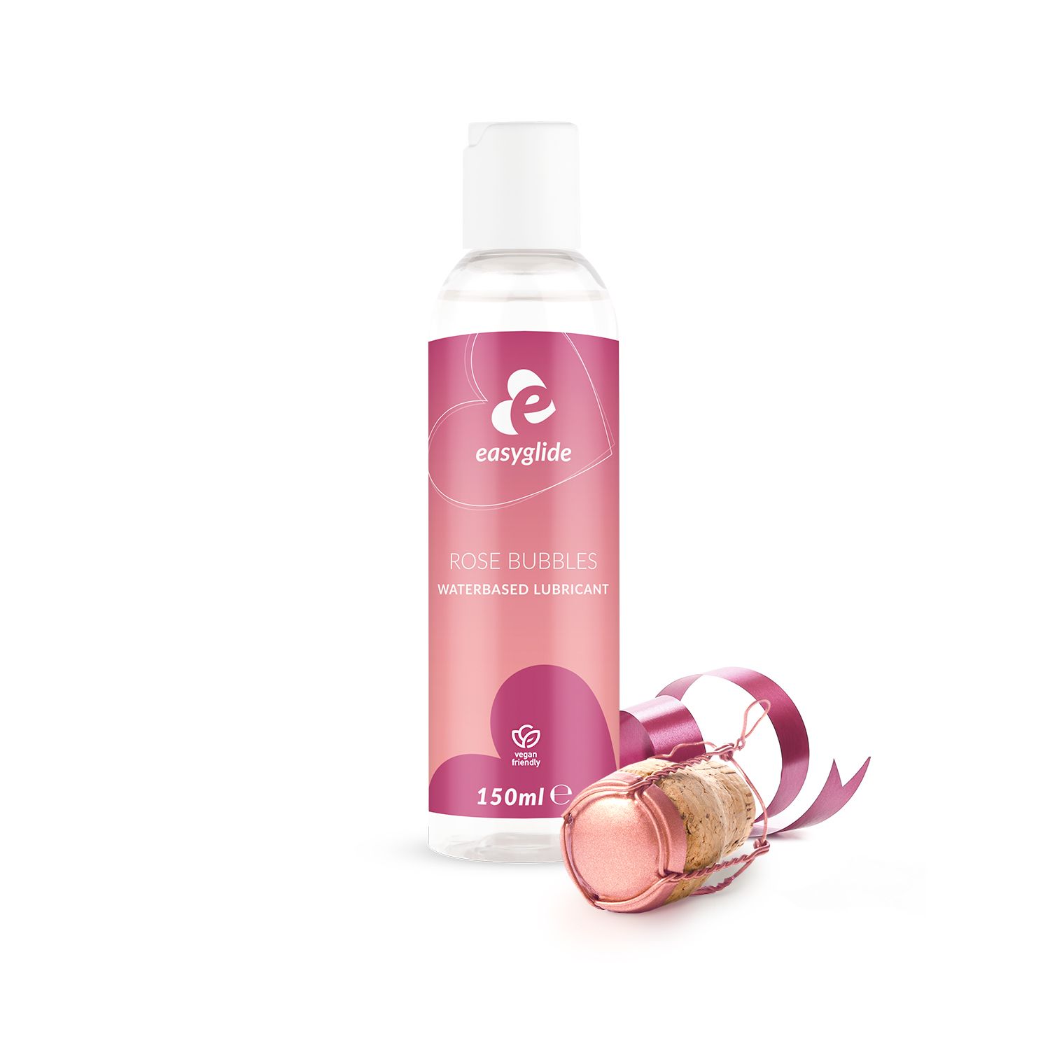 EasyGlide 香槟玫瑰味水基润滑液150ml