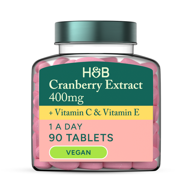 H&B 高浓度蔓越莓精华 400mg 60片