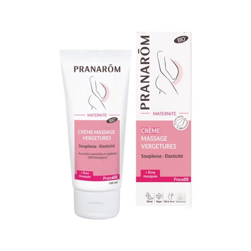 Pranarôm PranaBB 有机妊娠纹按摩霜 100ml