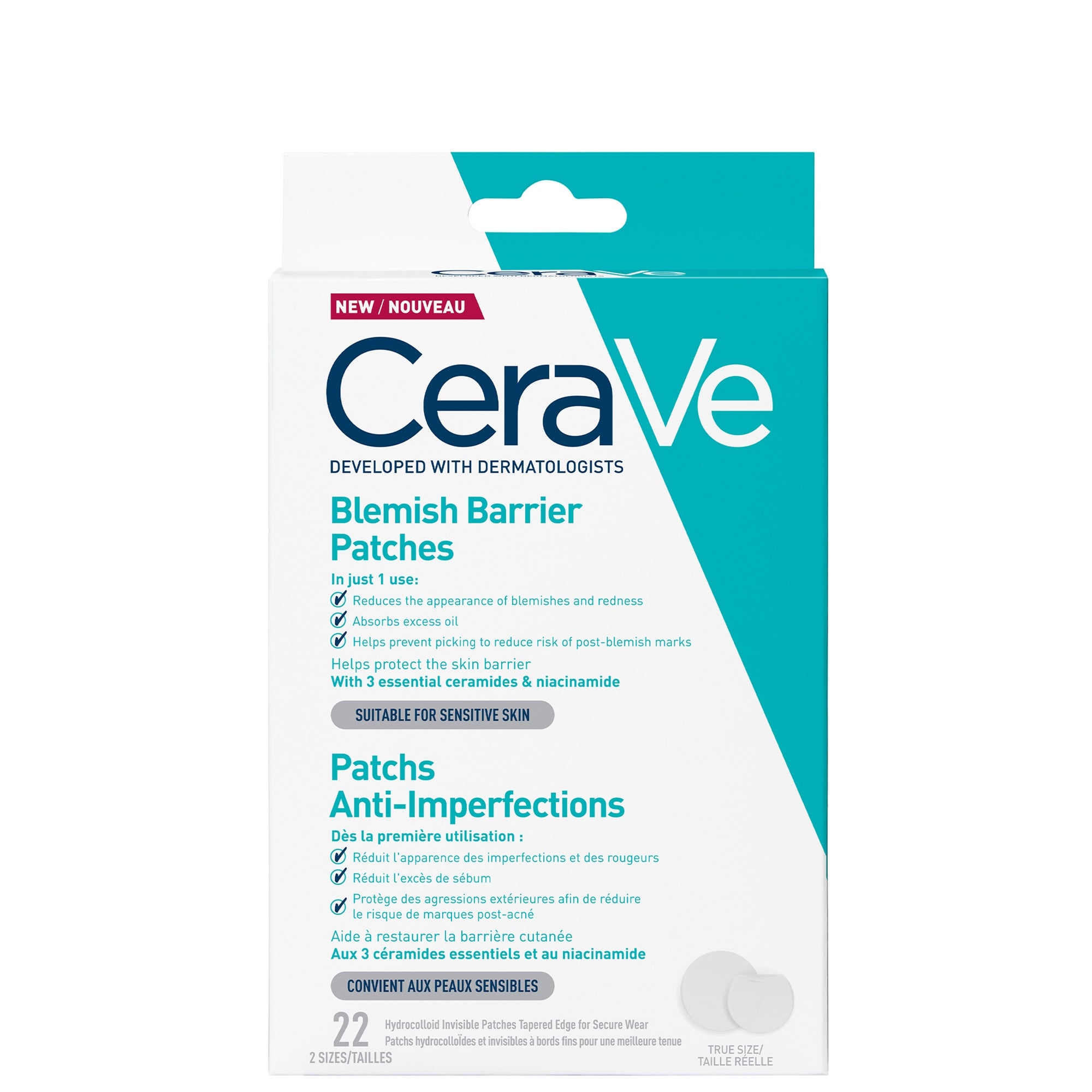 CeraVe 舒缓修护痘痘贴