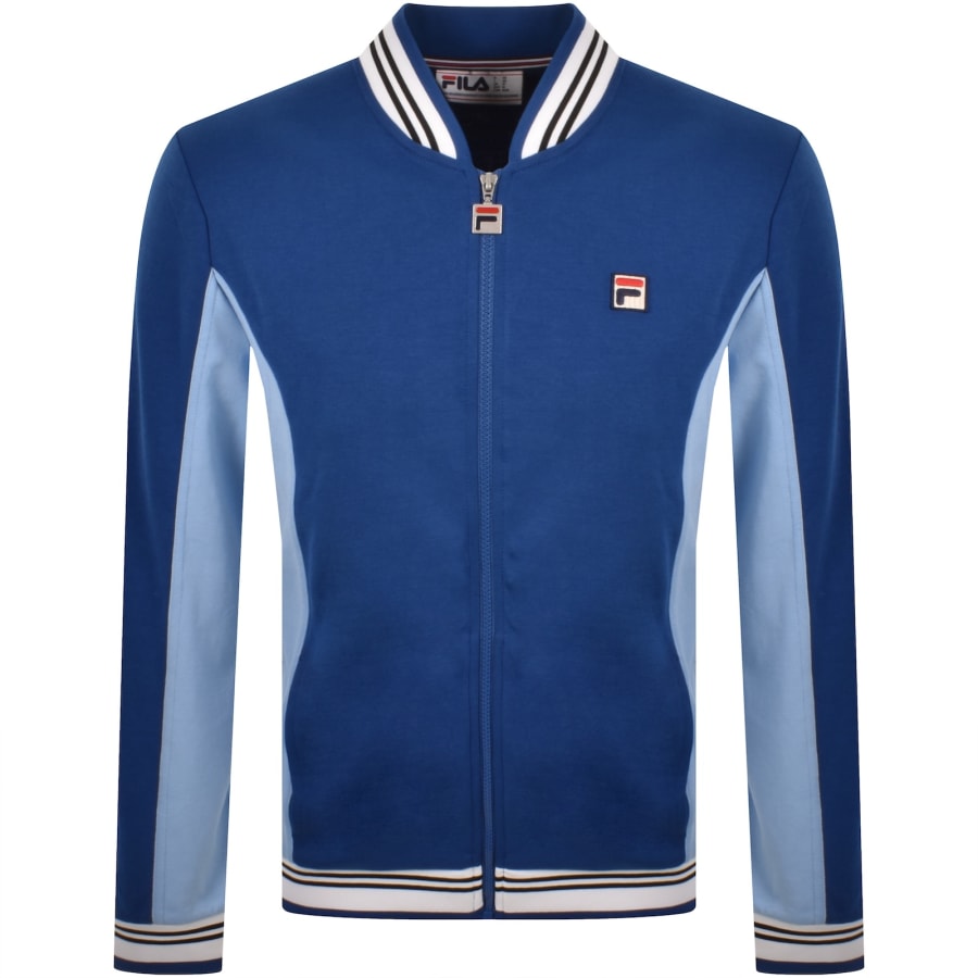 Fila Settanta Zip Track Top Blue