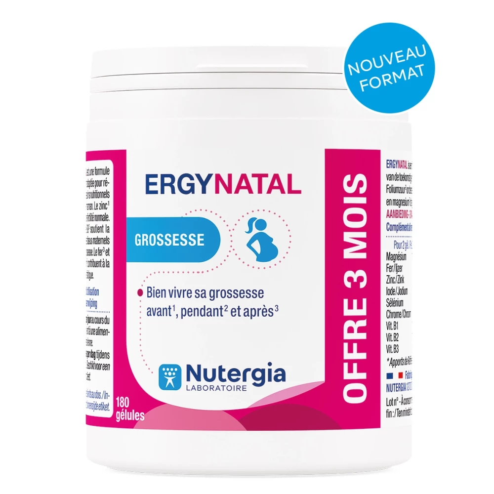 Nutergia Ergynatal 孕期胶囊 180 粒