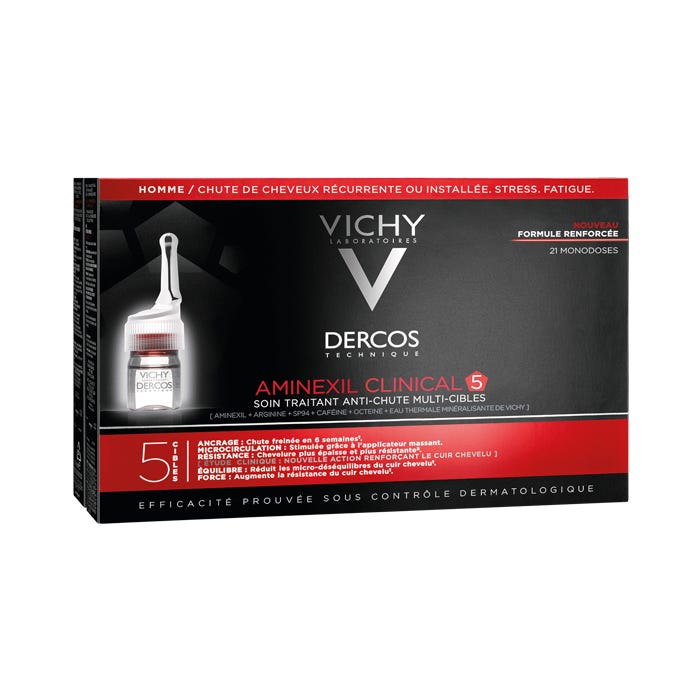 Vichy 男士防脱安瓶精华 21x6ml