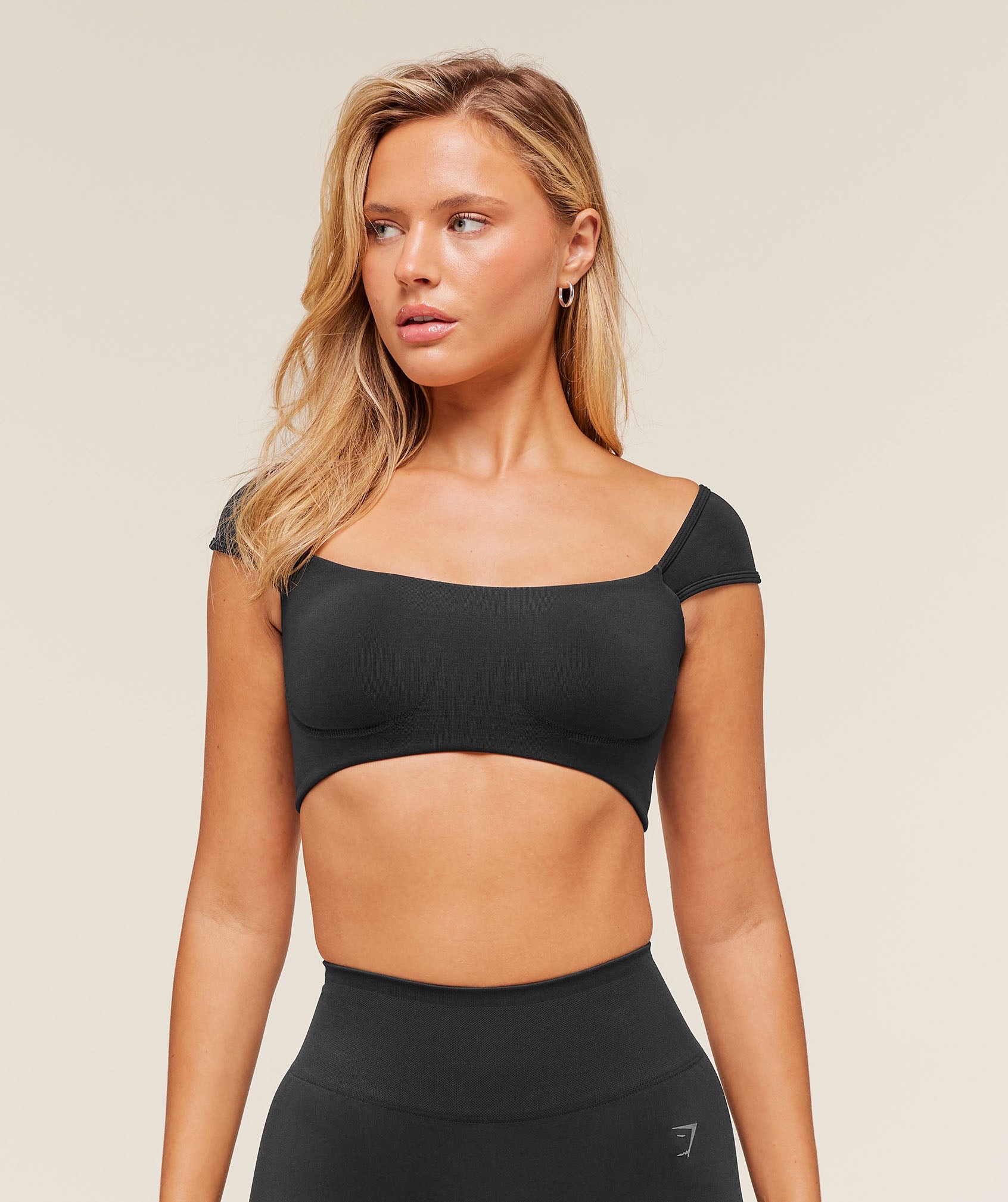 Soft Sculpt Cap Sleeve Bralette 短袖运动内衣