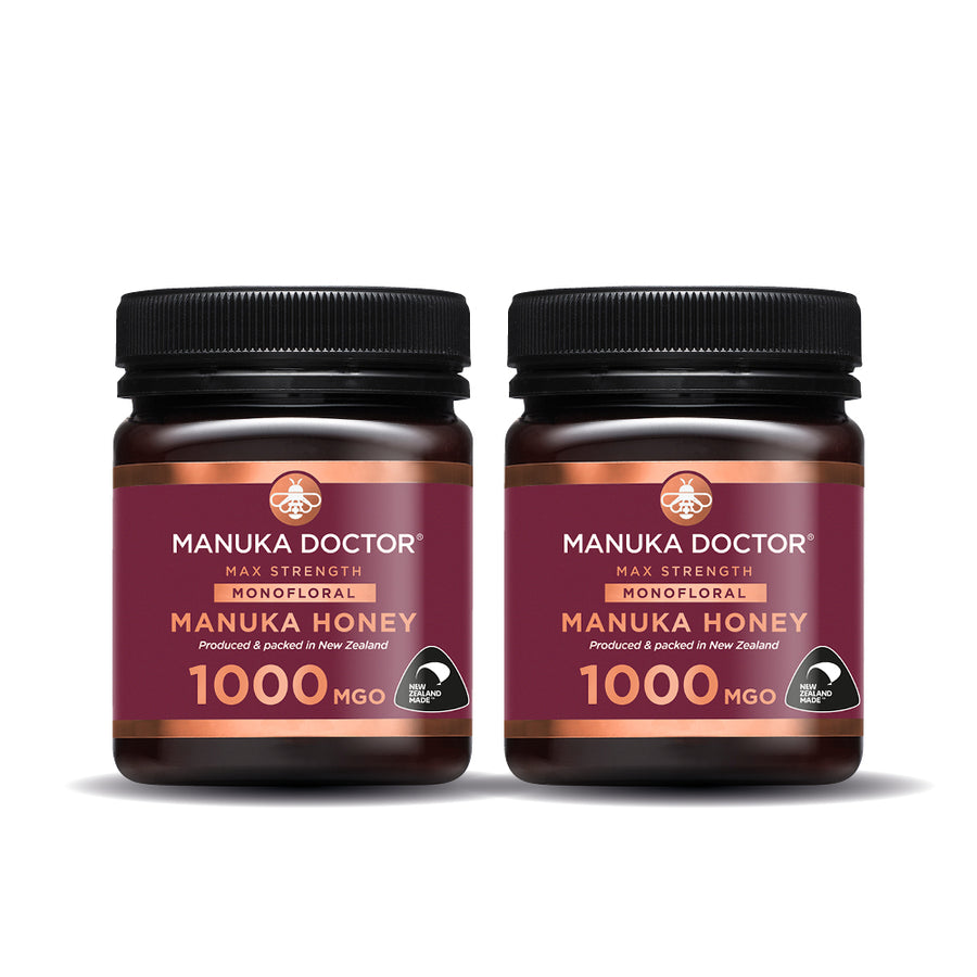 1000 MGO 麦卢卡蜂蜜 250g 双瓶装