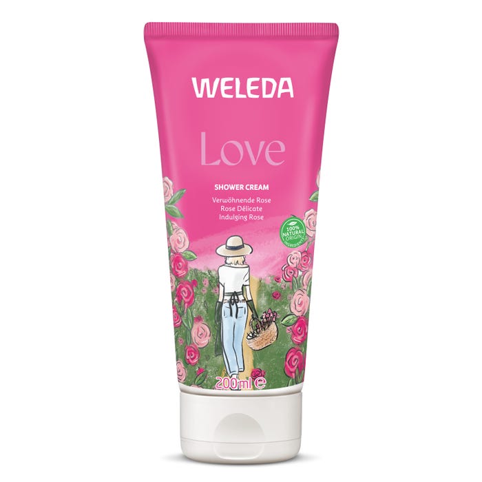 Weleda 有机玫瑰沐浴乳 200ml