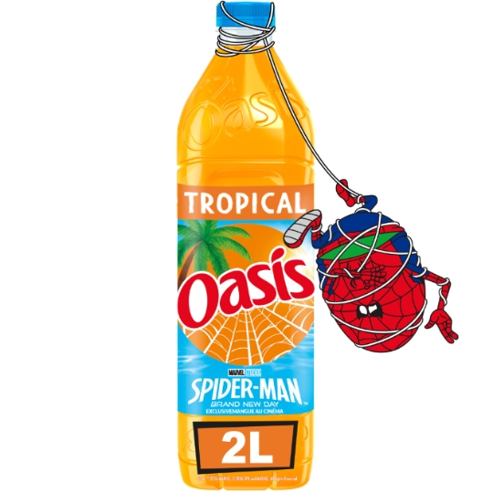 Oasis 热带水果味饮料(2L)
