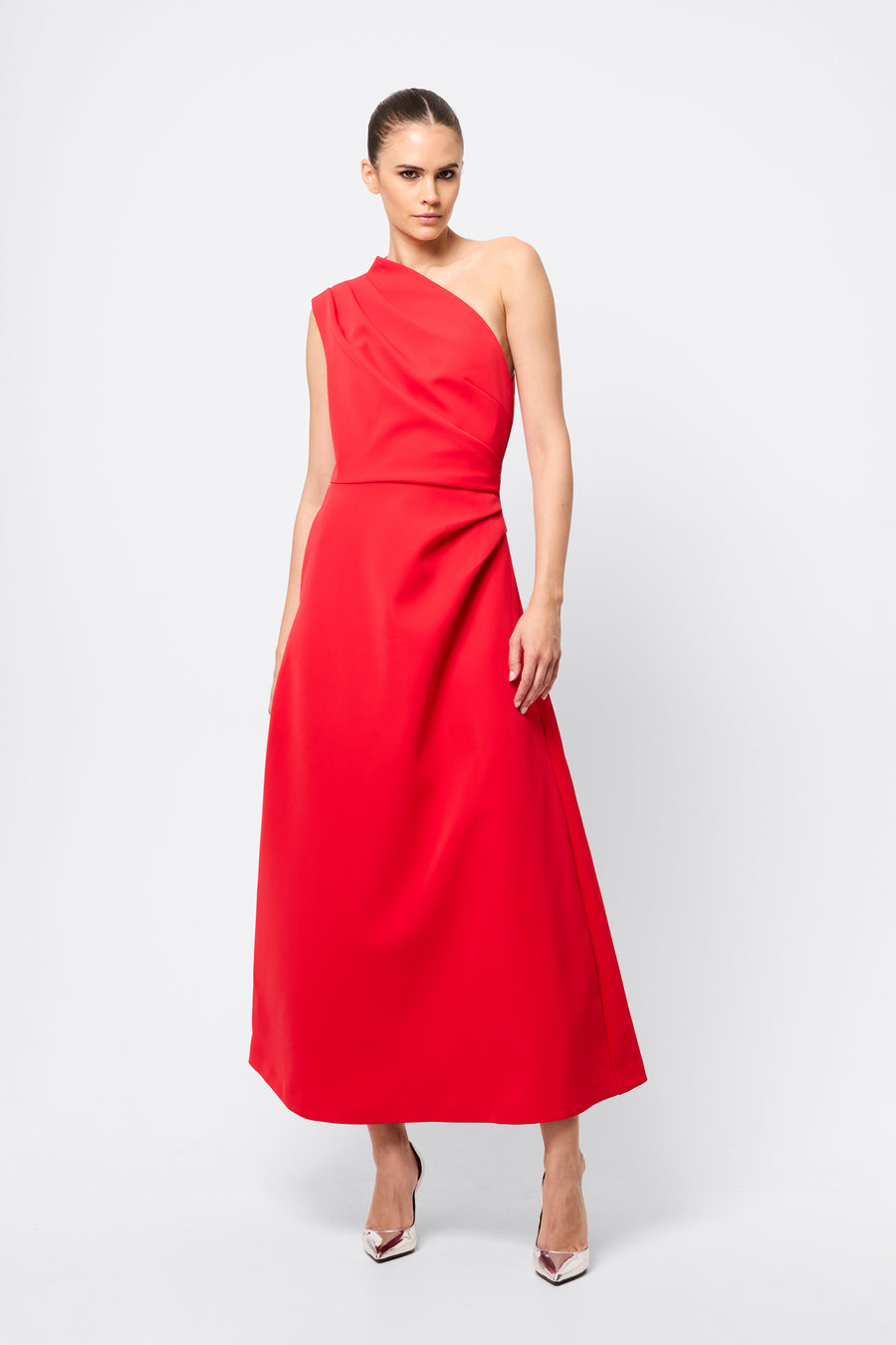 Ignite Maxi Dress · Red