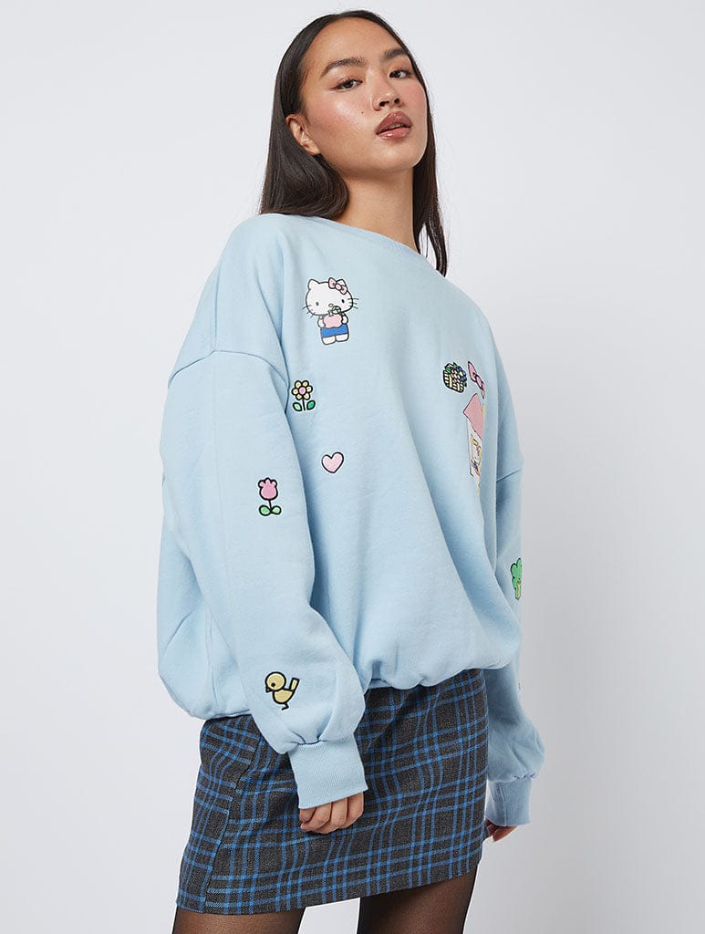 Hello Kitty 联名刺绣卫衣