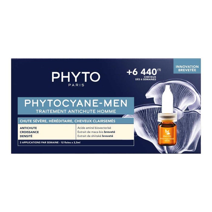 Phyto 男士防脱安瓶 12x3,5ml