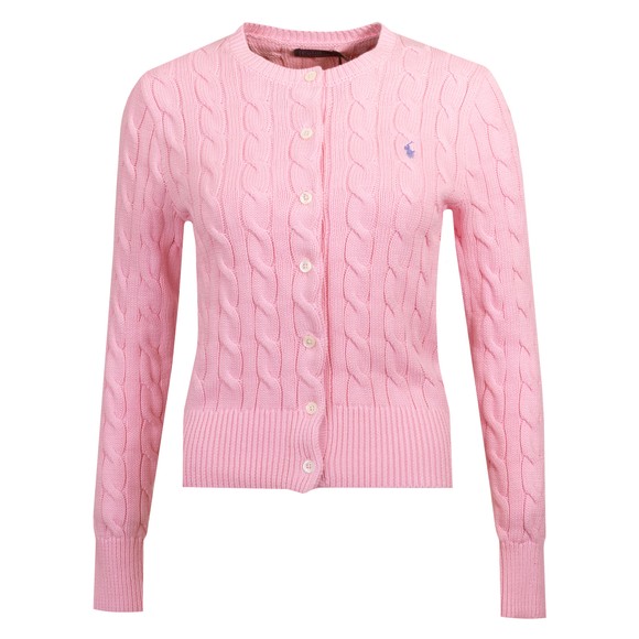 Polo Ralph Lauren Crew Neck Cotton Cable Cardigan