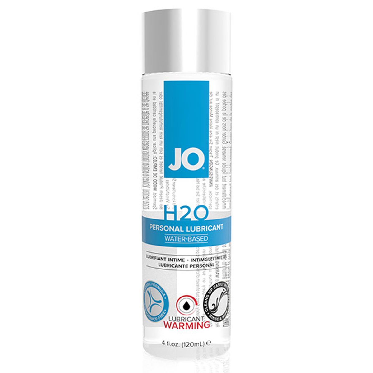 System JO H2O暖感润滑液120ml