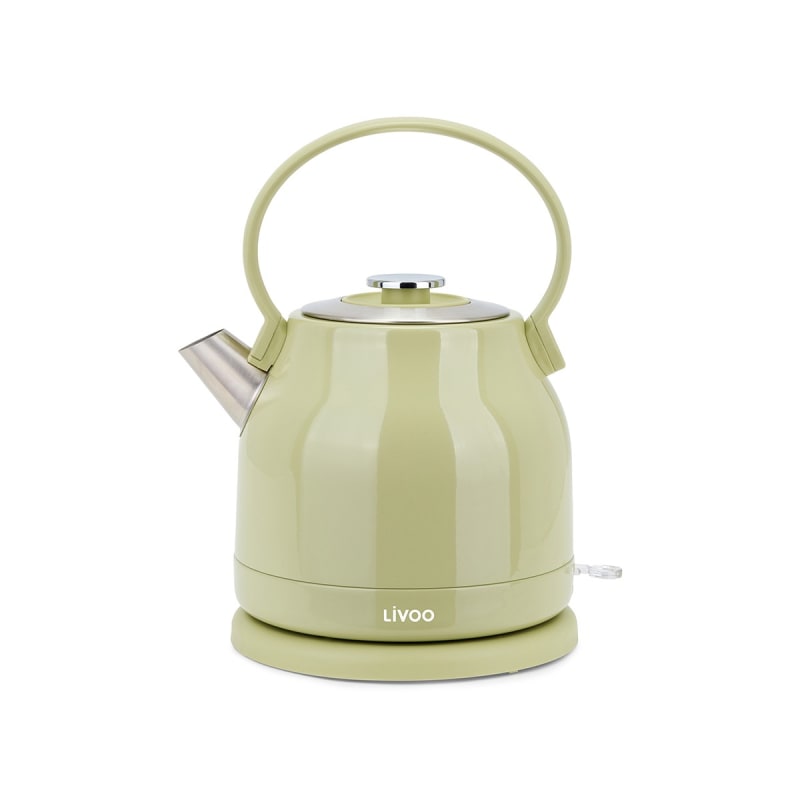 Livoo 复古抹茶绿电热水壶