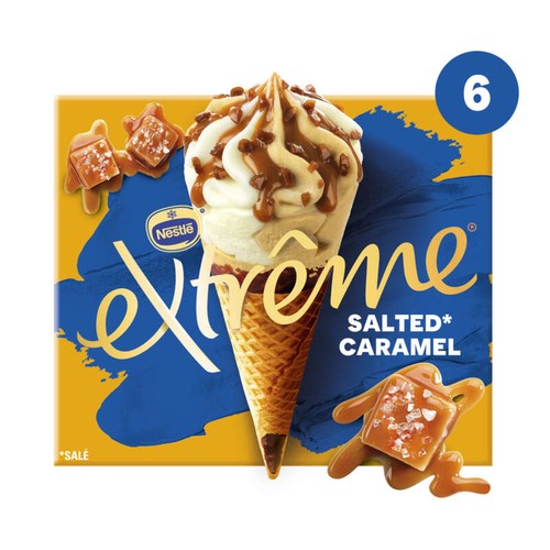 Nestlé Extrême Salted Caramel x6
