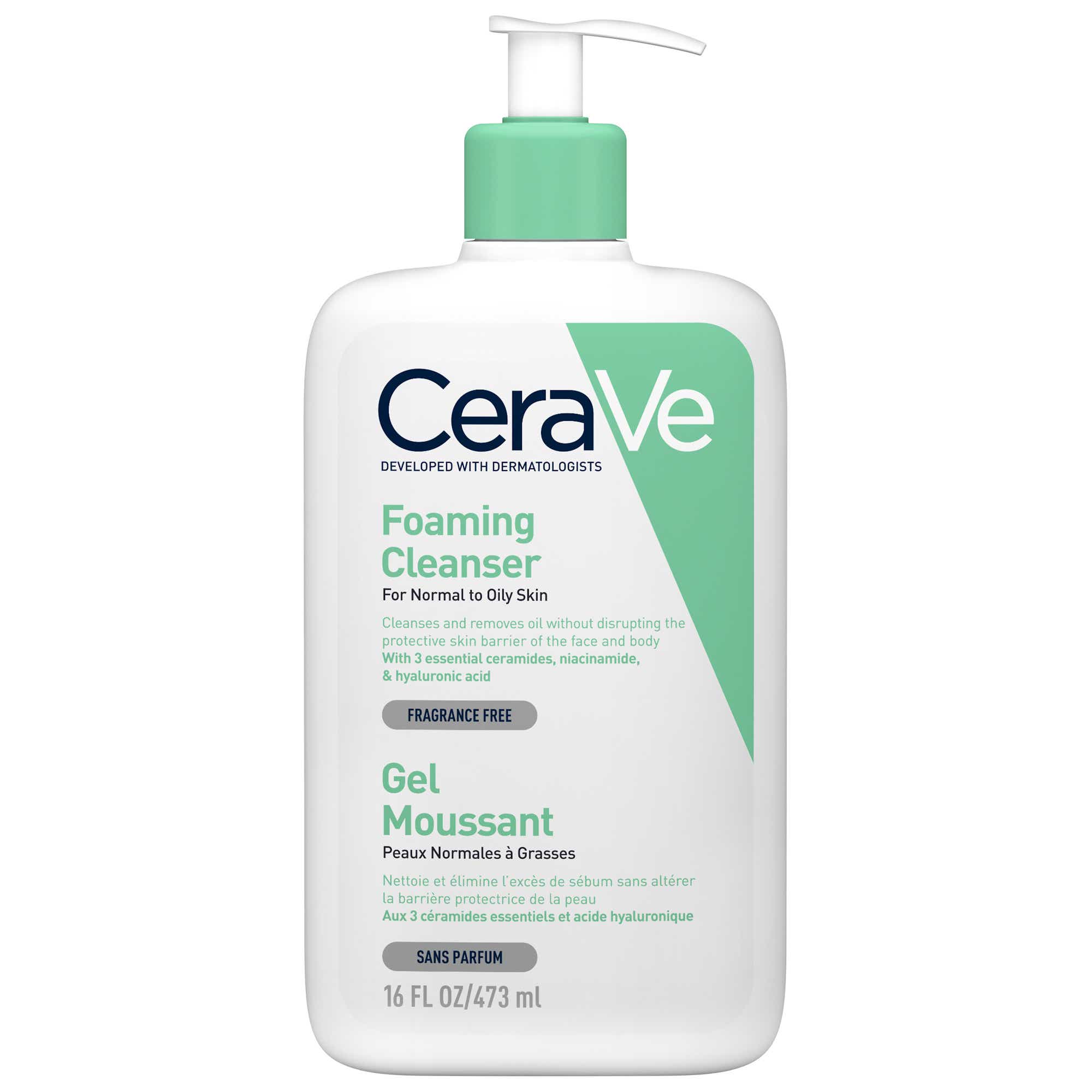 CeraVe 氨基酸温和洁面啫喱 473ml