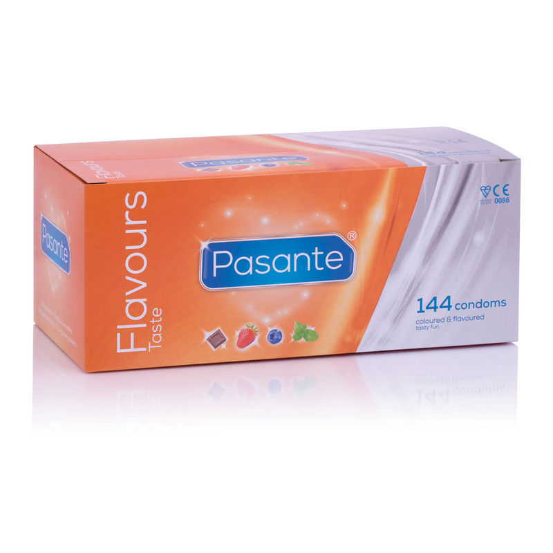 Pasante Flavours果味安全套 144只家庭装
