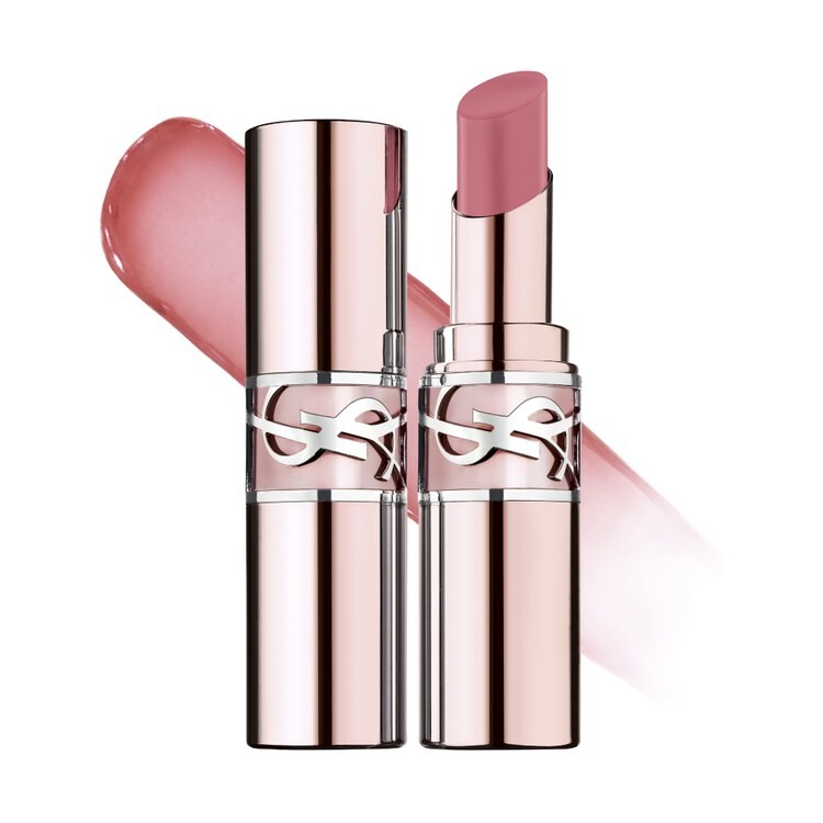 YSL 粉管 Candy Glow 有色润唇膏 #44B 露水玫瑰 NUDE LAVALLIÈRE