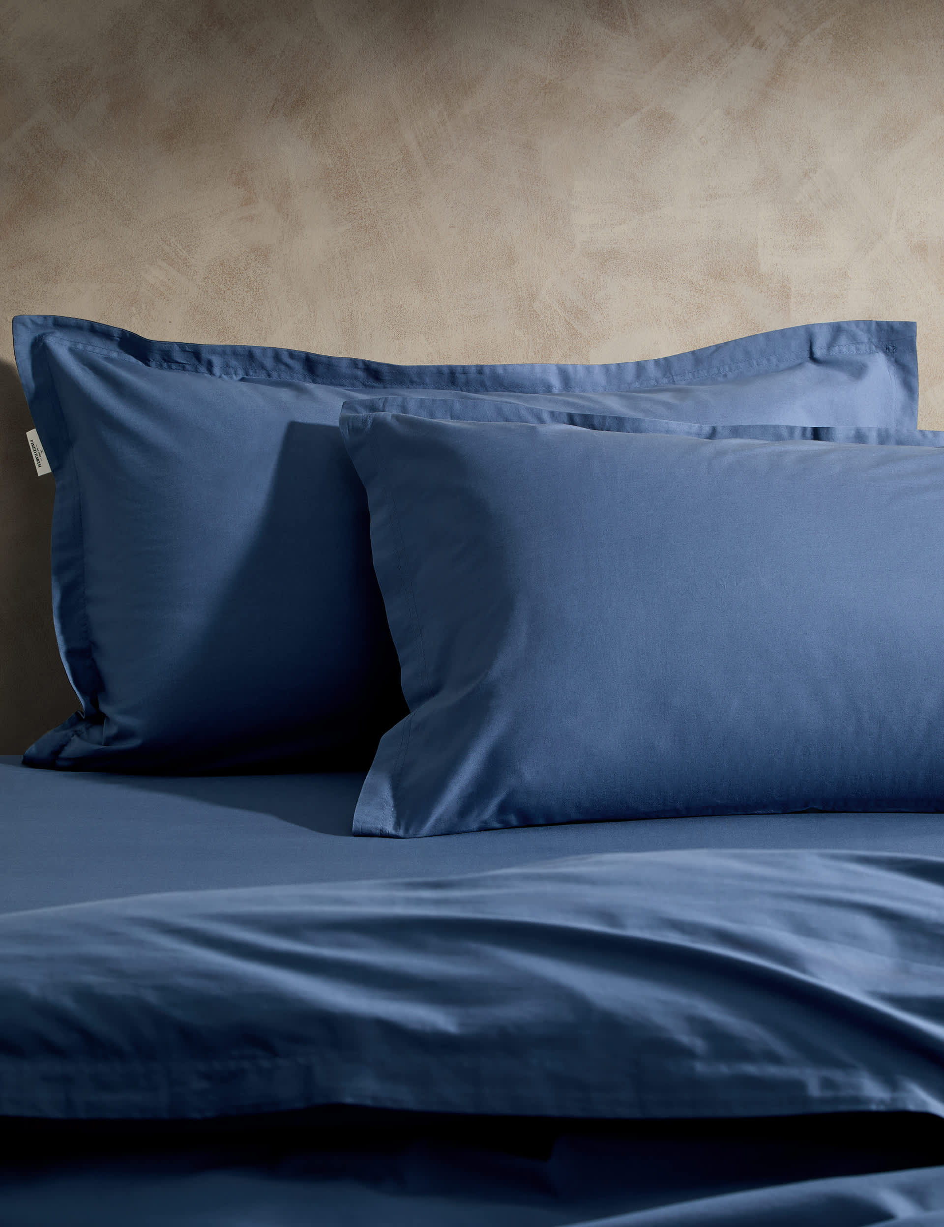 2 Pack Washed Cotton Oxford Pillowcases