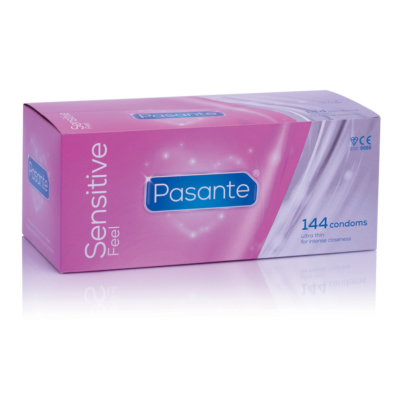 Pasante 敏感装安全套 144只家庭装