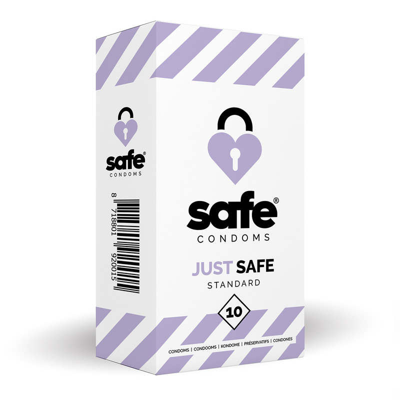SAFE 硅性润滑安全套 10只装