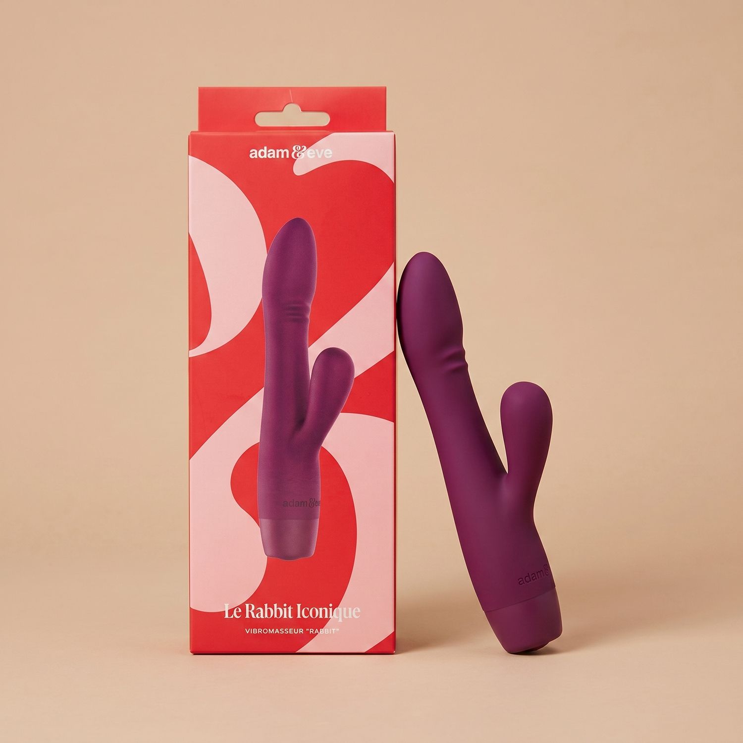 Adam & Eve 标志性 Rabbit 震动棒 紫