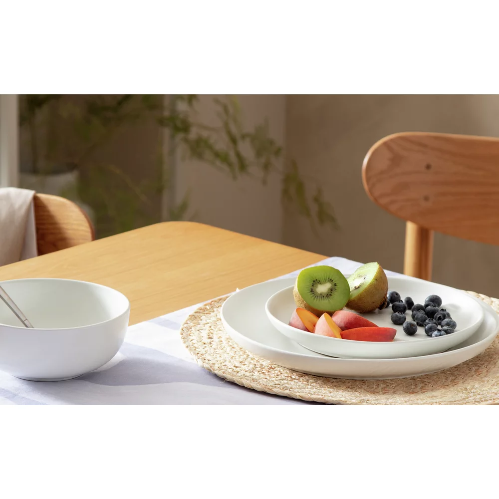 12件套白瓷餐具
