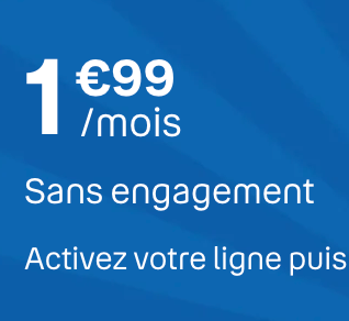 Bouygues 手机套餐1.99欧2h 1G