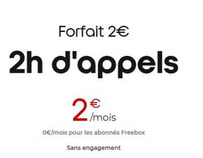 Free Mobile 2欧2h 1G