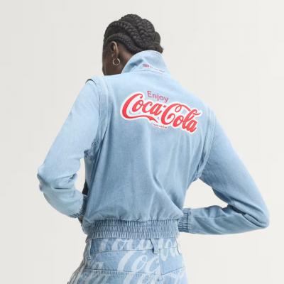 ADIDAS X COCA-COLA FIREBIRD 牛仔训练夹克 女款