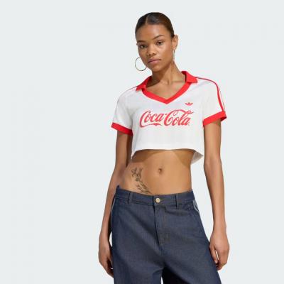 ADIDAS X COCA-COLA 女士短款球衣