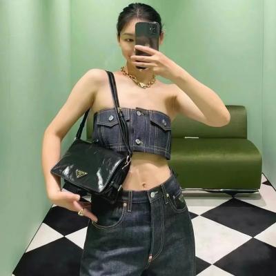中号皮革黑色单肩包
