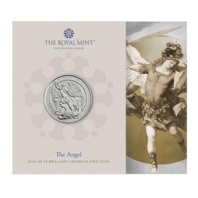The Angel 2026 英国£5 普通未流通纪念币
