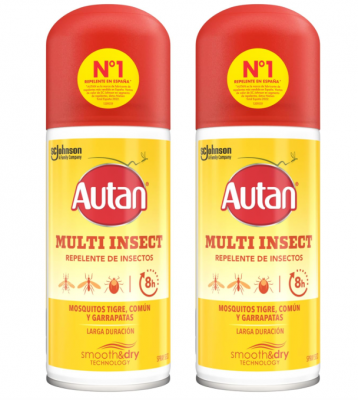 Autan Multi Insect 驱蚊喷雾 2瓶装