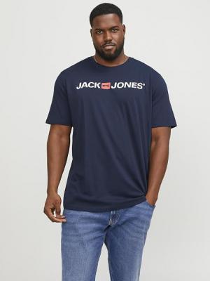 JACK & JONES男士纯棉圆领短袖T恤