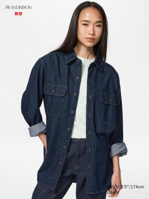 x JWA 联名牛仔衬衫