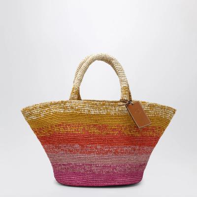 Sunset Glow Panier 拉菲草包