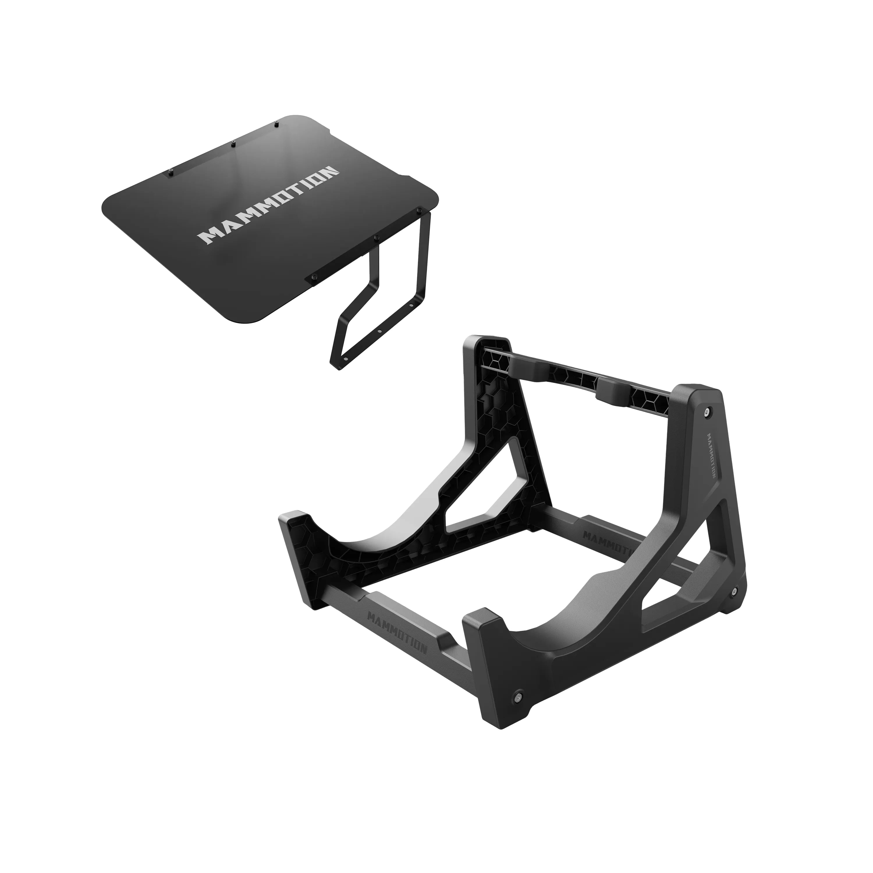 Pack support de nettoyage de tondeuse + garage mini