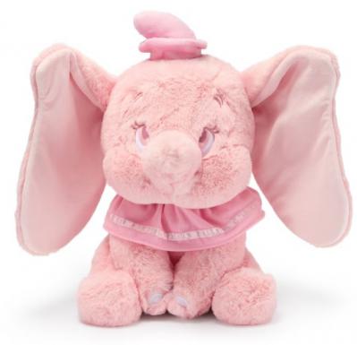 21cm 中号粉色小飞象毛绒玩偶