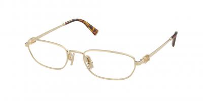 Miu Miu MU 52ZV 金色光学镜框