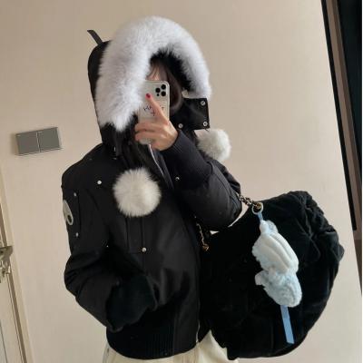 Moose Knuckles 羊皮飞行派克 大童