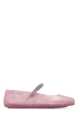 Jimmy Choo The Jelly 饰扣芭蕾平底鞋