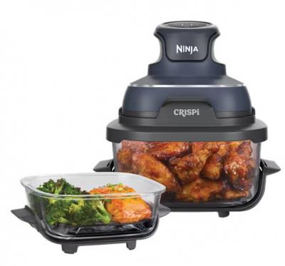 Ninja CRISPi 蓝色玻璃空气炸锅