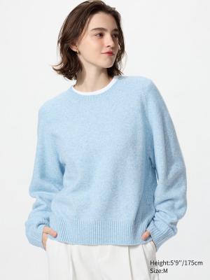 Soufflé Yarn™ 圆领毛衣